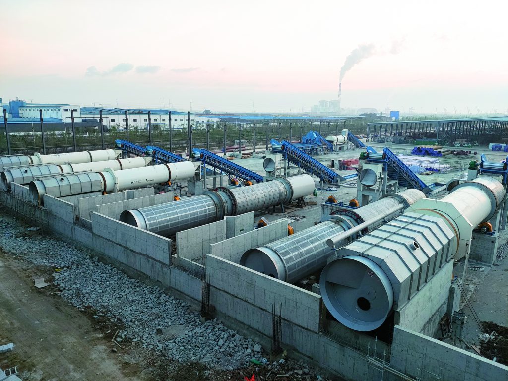 金田纸业100万吨高等灰纸板项目进入装置阶段